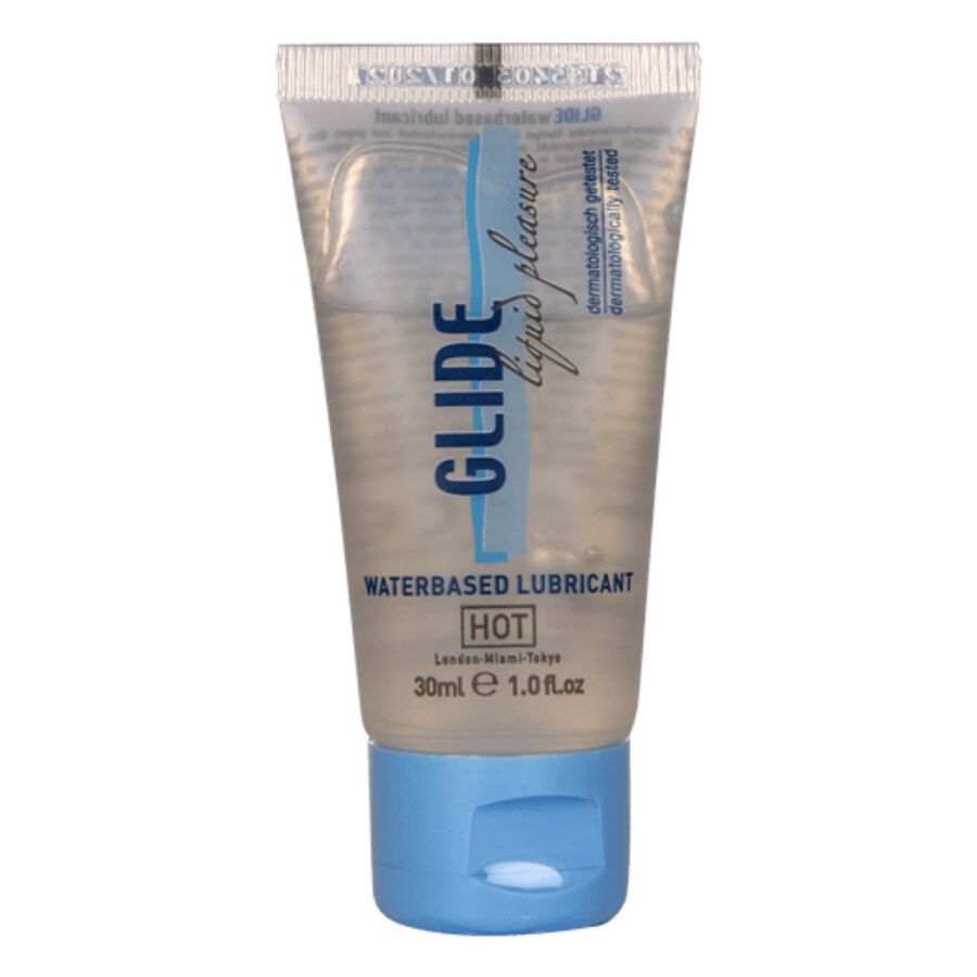img_220713_37472d7065bc008a8e86f9edcaed0320_1.jpg HOT - GLIDE LIQUID PLEASURE LUBRICANTE BASE AGUA 30 ML - Imagen 1