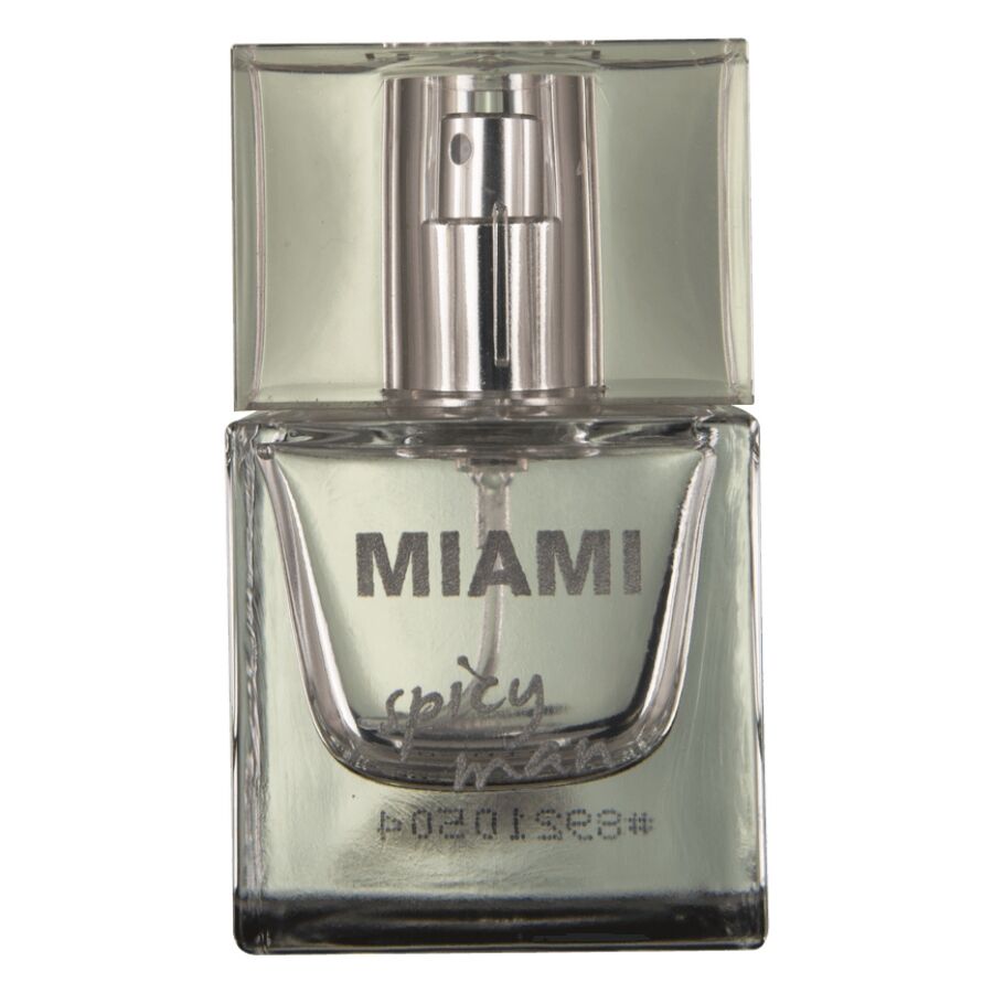 img_220866_979894e53be9e0c2fea3a4cf681733aa_1.jpg HOT - PERFUME CON FEROMONAS MIAMI SPICY HOMBRE 30 ML - Imagen 1