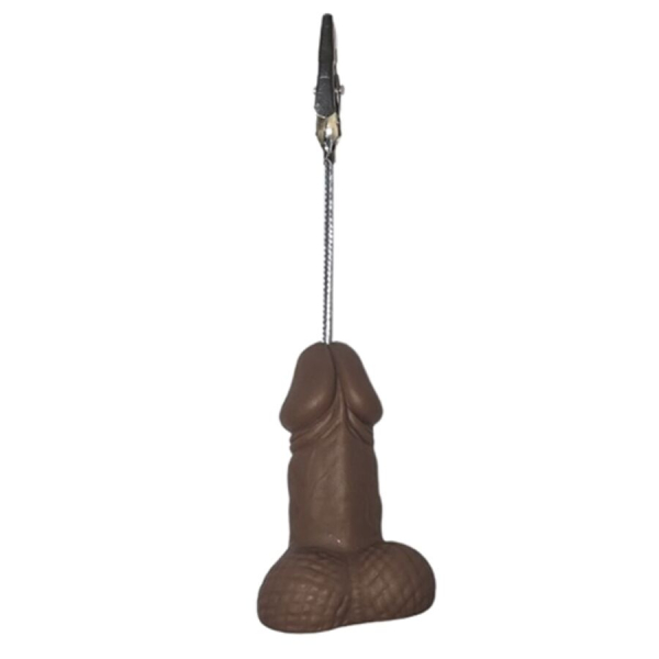Soporte con clip con forma de pene