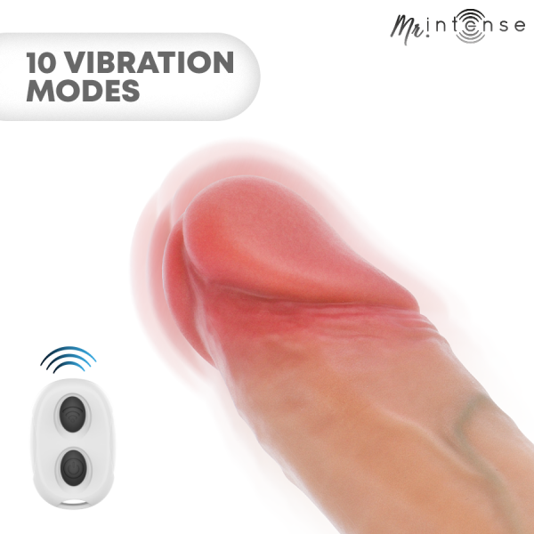 Juguete íntimo realista con 10 modos de vibración