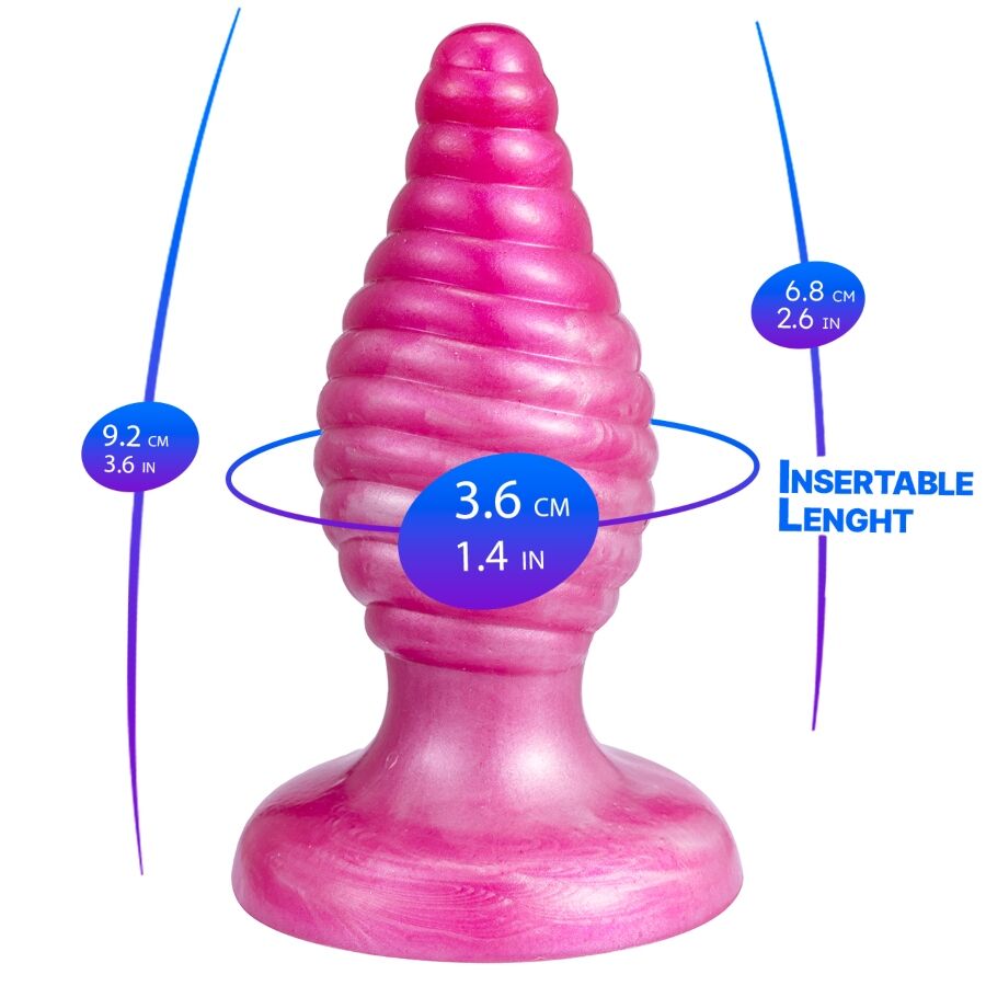 img_221873_3a4128aa2dbfd8551261324f79546d71_1.jpg SILEXD - CHERRY ANAL PLUG FANTASY LIQUID SILICONE THERMOREACTIVE PINK 9.2 CM - Imagen 2