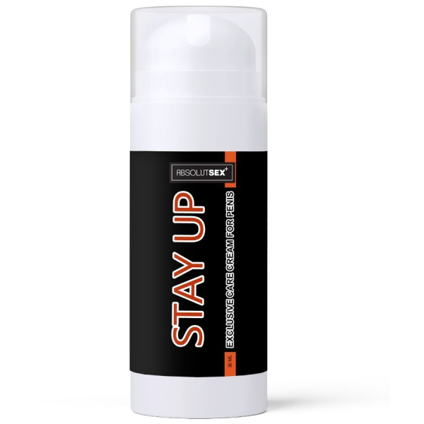 Bote de crema masculina Stay Up 30 ml