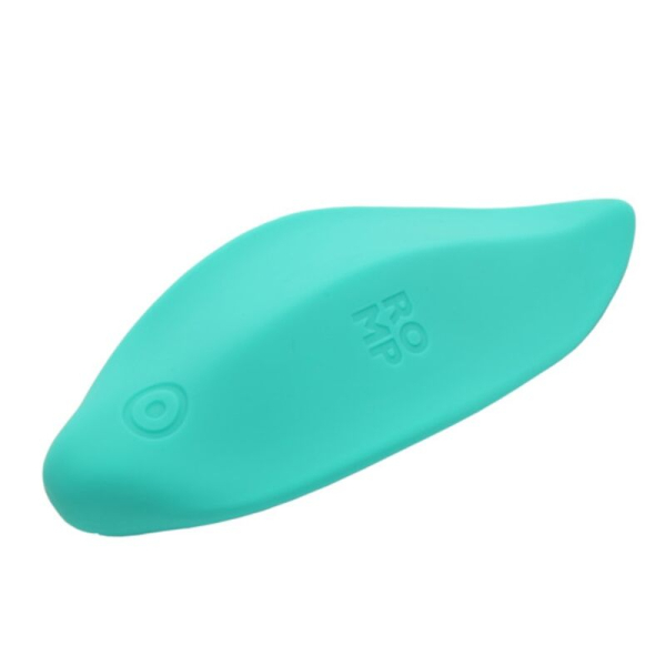 Dispositivo íntimo de silicona color turquesa