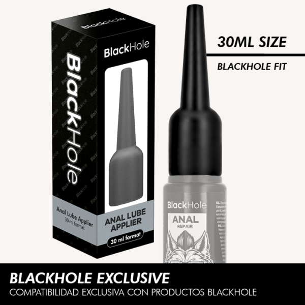 Aplicador de lubricante anal BlackHole 30 ml