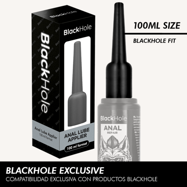 Aplicador de lubricante anal BlackHole 100 ml