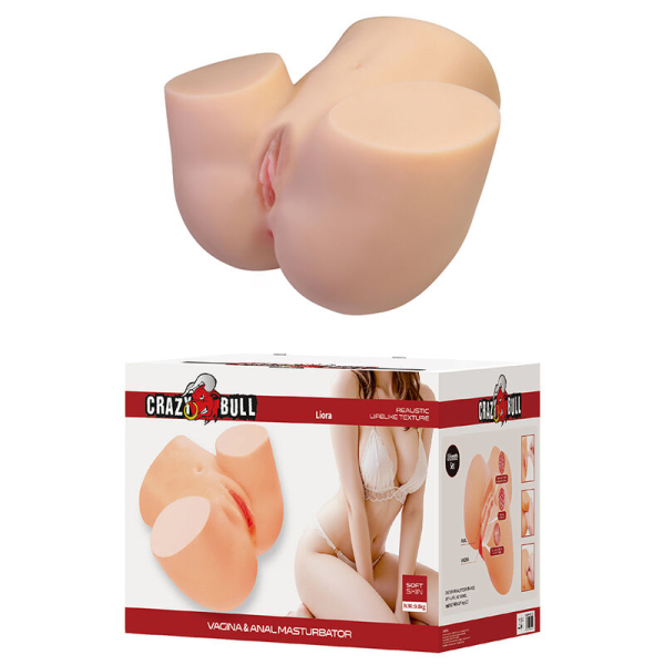 Masturbador masculino realista con caja comercial