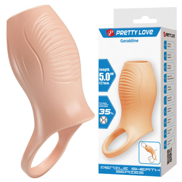 Funda para pene con anilla y caja