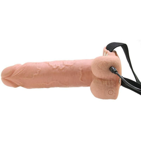 Arnés con dildo realista de silicona