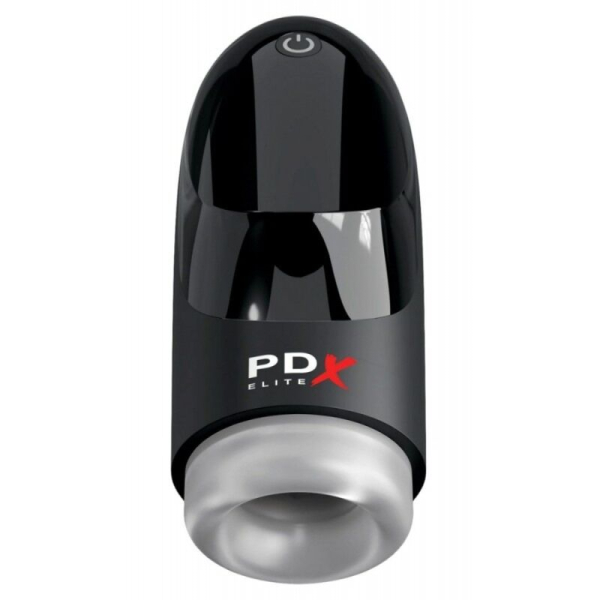 Dispositivo masturbador masculino negro PDX Elite X
