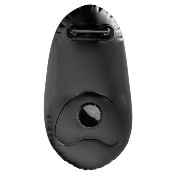Saco inflable negro con asa superior