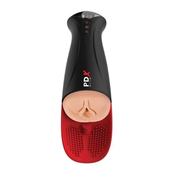 Masturbador masculino eléctrico con diseño realista