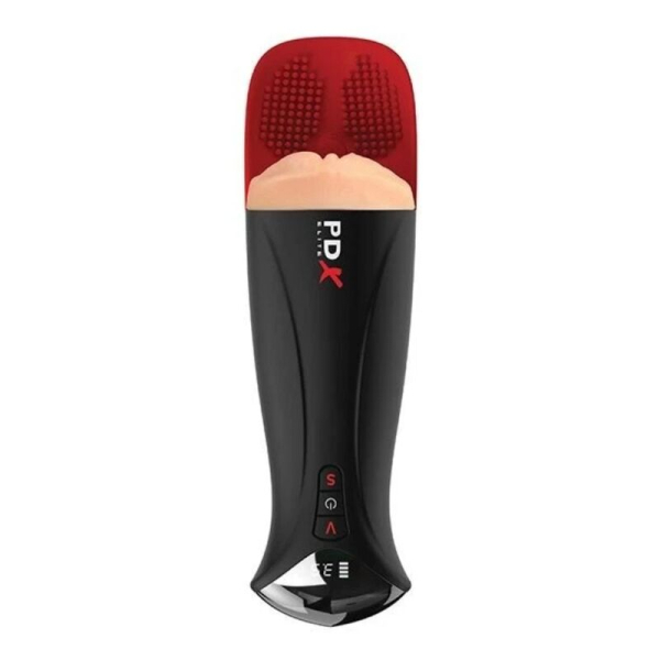 Masturbador masculino eléctrico con diseño realista
