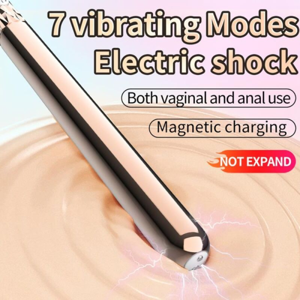 Vibrador eléctrico con siete modos y carga magnética