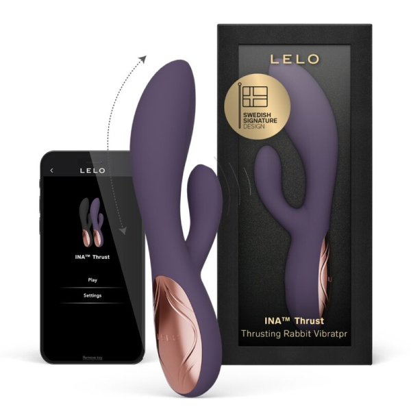 Vibrador LELO INA Thrust con app y caja