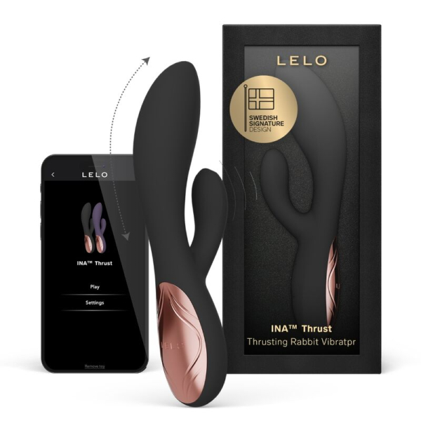 Vibrador rabbit LELO INA Thrust con app