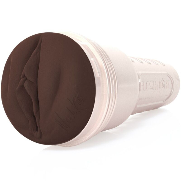Masturbador masculino tipo Fleshlight color marrón