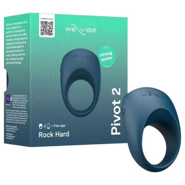 Anillo vibrador We-Vibe Pivot 2 azul