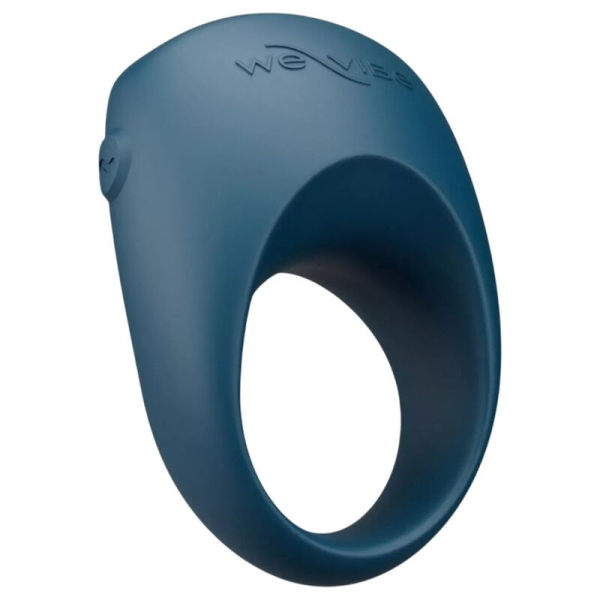 Anillo vibrador masculino de silicona azul