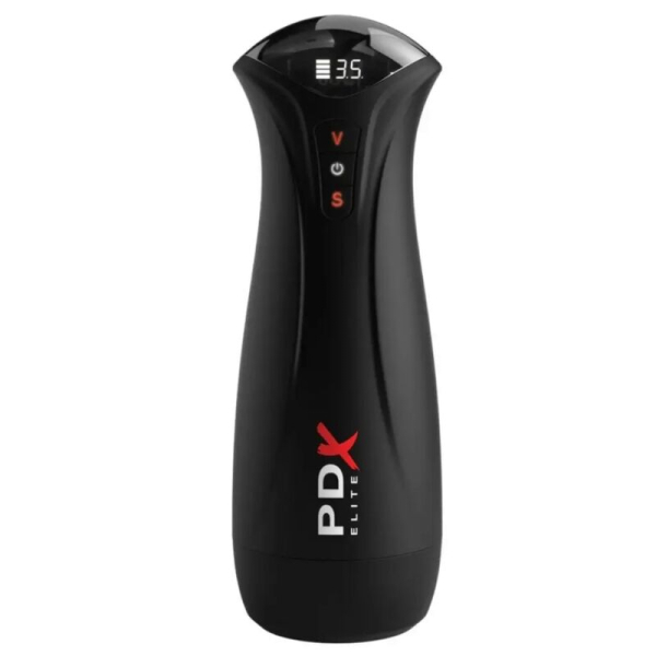 Dispositivo PDX Elite negro con pantalla digital