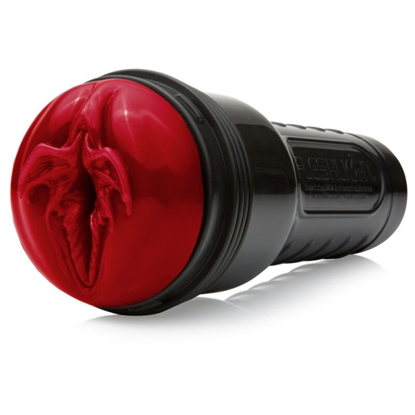 Masturbador masculino rojo y negro