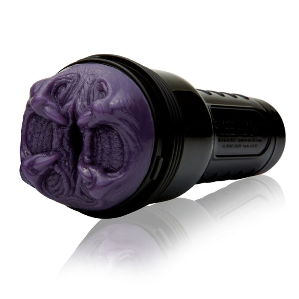 Masturbador masculino con diseño interno morado esculpido