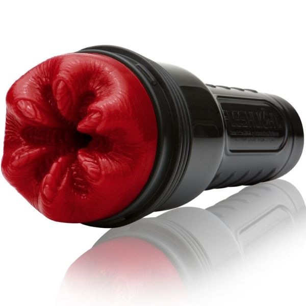 Masturbador masculino con interior rojo texturizado