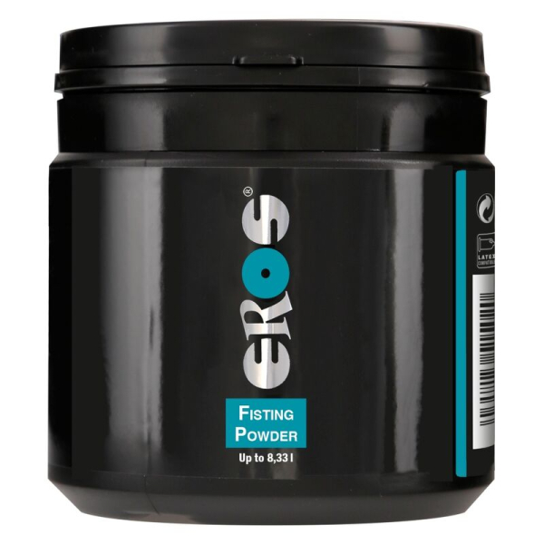 Bote negro de Eros Fisting Powder