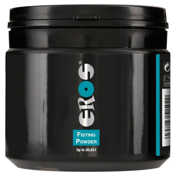 Bote negro de polvo Eros Fisting