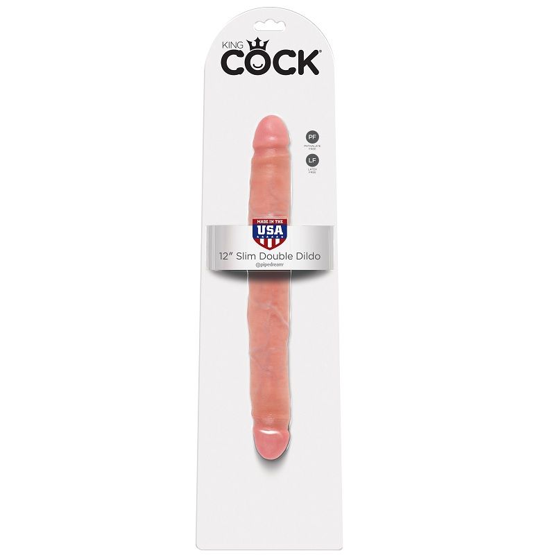 img_29494_73c97b1cd3653887655981f44d2091ac_1.jpg KING COCK - SLIM DOUBLE DILDO 30 CM - Imagen 1