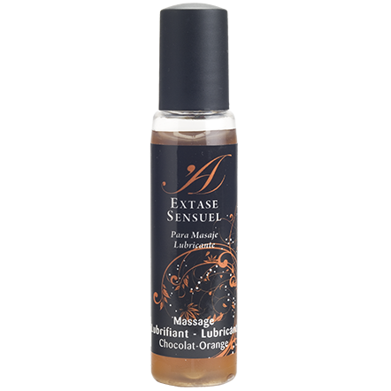 EXTASE SENSUAL - LUBRICANTE CHOCOLATE NARANJA VIAJE 35 ML