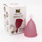 NINA KIKÍ - MENSTRUAL CUP PINK SIZE S 6 + 1 FREE