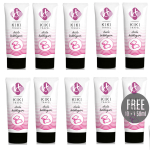 KIKÍ TRAVEL - GUM FLAVOR LUBRICANT 50ML 10 + 1 FREE