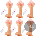 CYBER SILICOCK - REALÍSTICO CONTROL REMOTO MR RICK 20.9 CM -O- 4 CM / 5 + 1 GRATIS