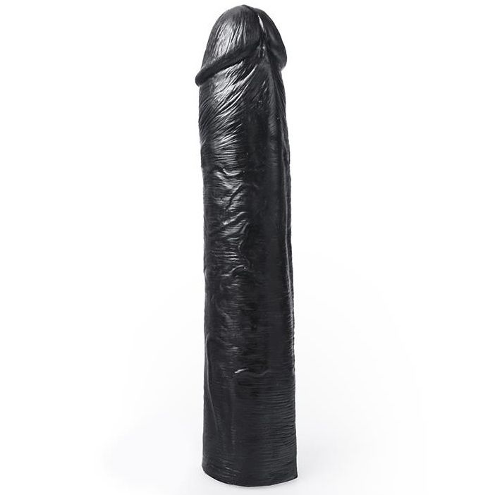 img_86044_3a845f73b441f5a4ab86f32c06cb0174_1.jpg HUNG SYSTEM – REALISTIC DILDO BLACK COLOR BENNY 25.5 CM - Image 1