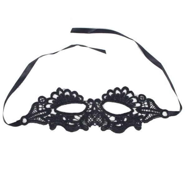 QUEEN LINGERIE - ANTIFAZ NEGRO TALLA ÚNICA