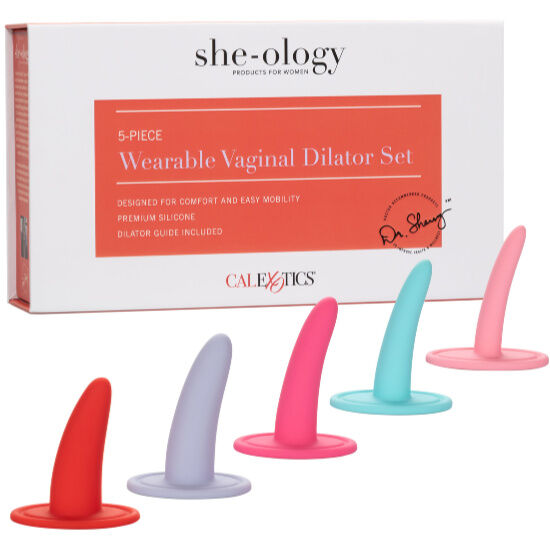 img_89174_2890ac15b1763bd2ce17da26e820fee8_1.jpg CALEXOTICS - 5PC WEARABLE DILATOR SET - Imagen 1