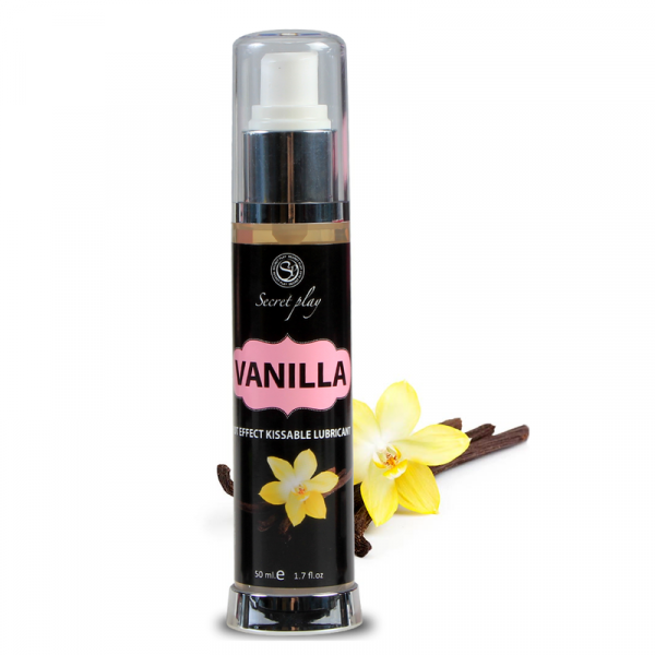 SECRETPLAY - LUBRICANTE 2-1 EFECTO CALOR VAINILLA 50 ML