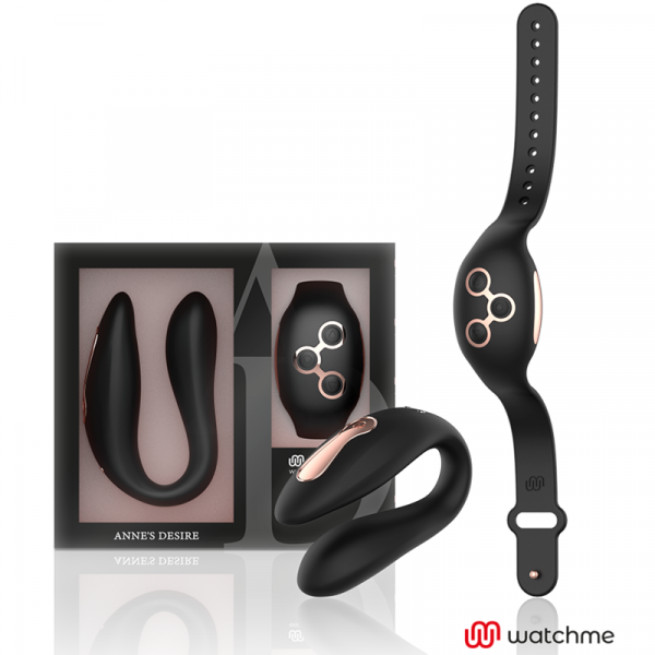 ANNES DESIRE - DUAL PLEASURE TECNOLOGÍA WATCHME NEGRO/GOLD