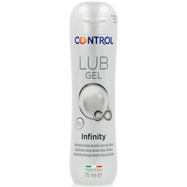 img_97583_25d5b58f5cb100441b8b819997124994_1.png CONTROL - INFINITY LUBRICANTE BASE SILICONA 75 ML - Imagen 1